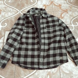 Jachs New York Plaid Wool Shirt Jacket
